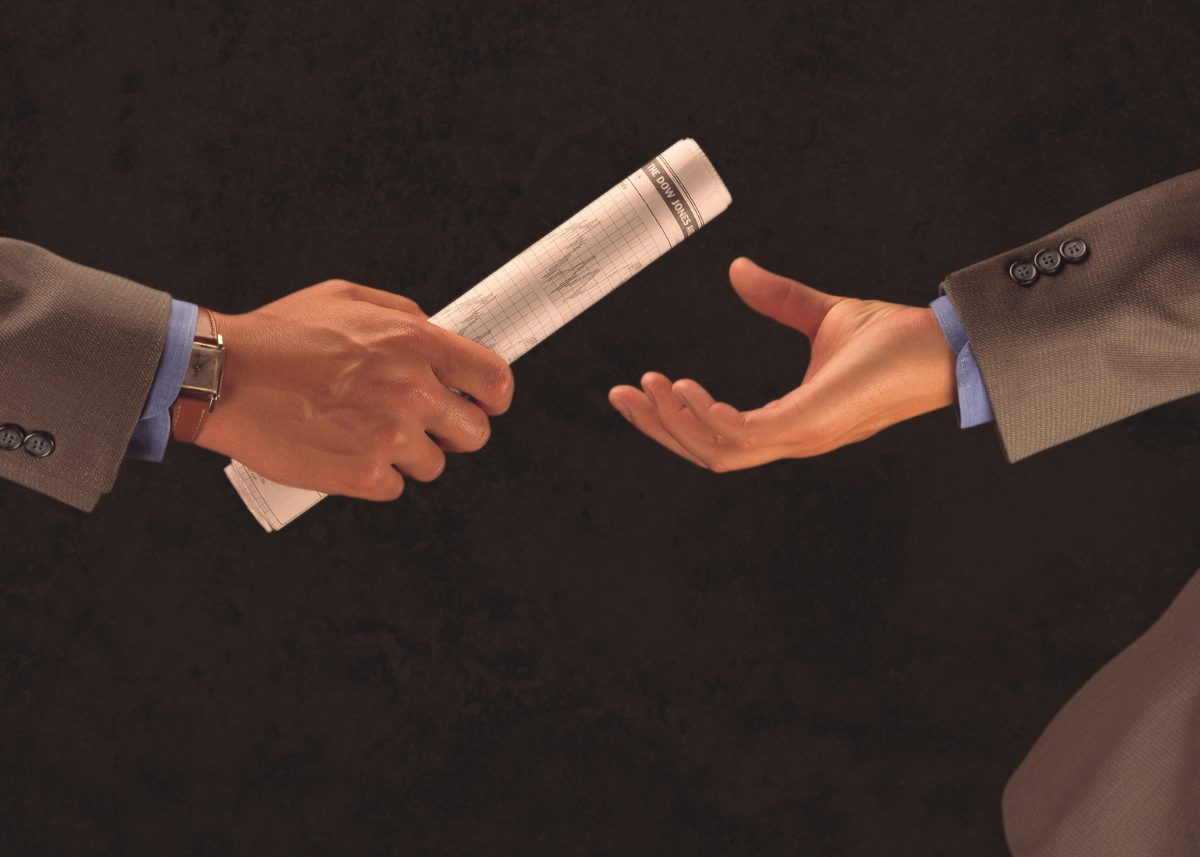 document hand-off